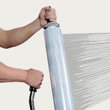 Palettensicherung mit Stretchfolie