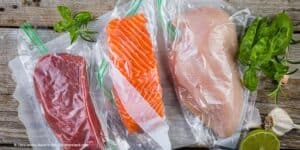 Leistungsfähige Weichfolie für Lebensmitteln